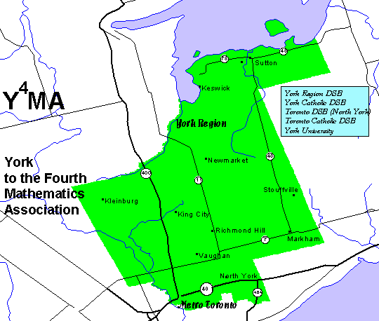 Chapter Map of Area served by local chapter events