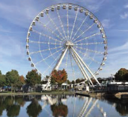 The Ferris wheel at La Ronde / La
grande roue La Ronde